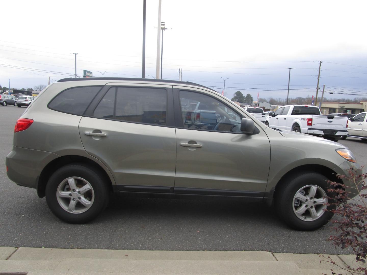 2009 Green /Tan Hyundai Santa Fe GLS (5NMSG13D09H) , located at 1814 Albert Pike Road, Hot Springs, AR, 71913, (501) 623-1717, 34.494228, -93.094070 - Photo#2